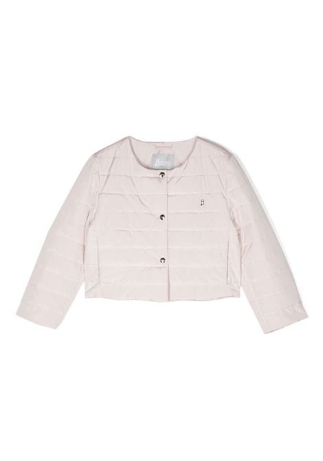 Giacca corta con logo HERNO KIDS | GI000071G200454000